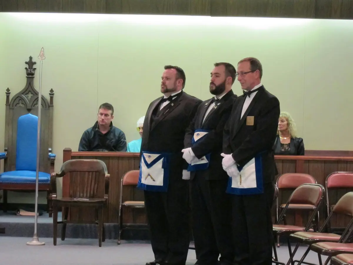 Brotherhood at a Lodge Ceremony — Traverse City Lodge No. 222 photo archive