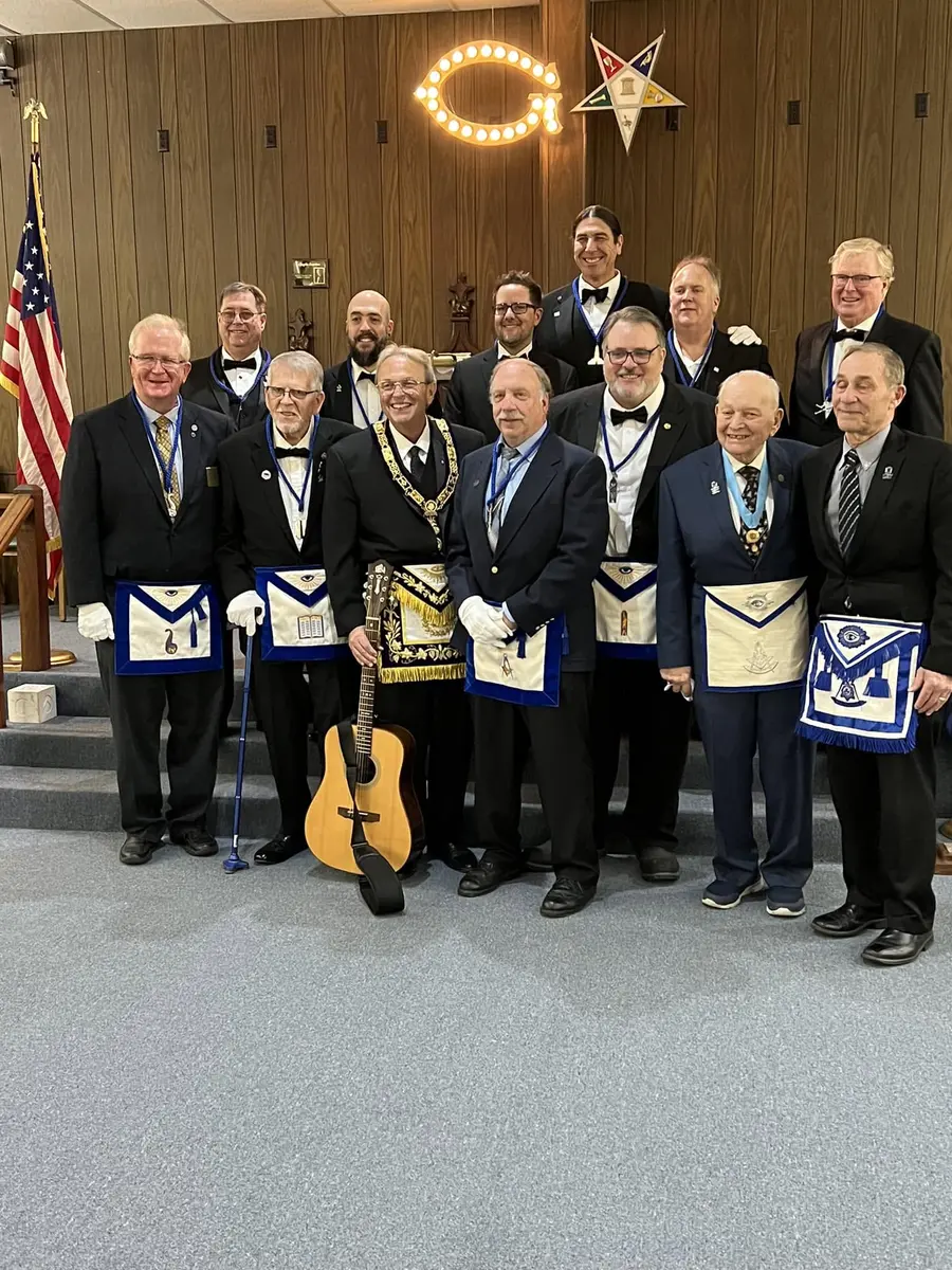 A Group Portrait in the Lodge Room — Traverse City Lodge No. 222 photo archive