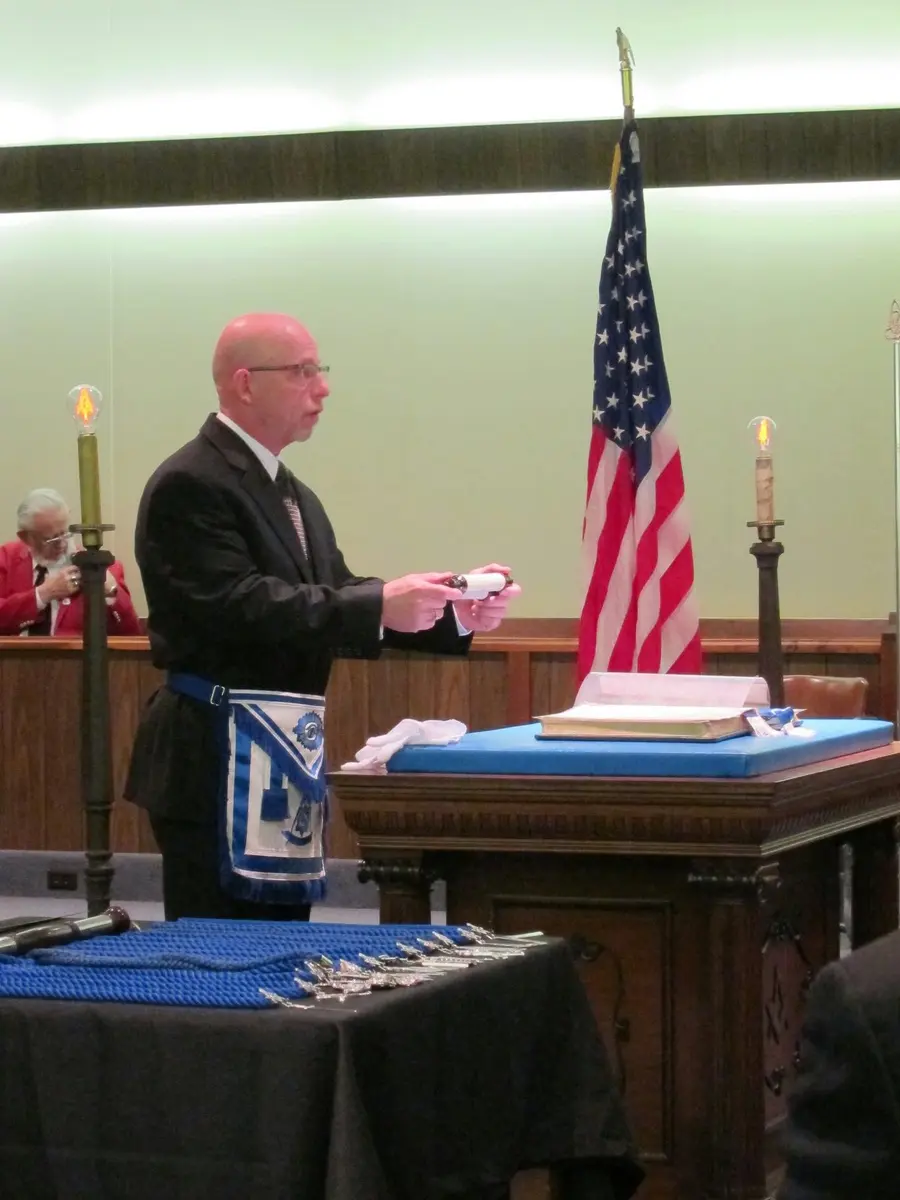 A Formal Address at the Lodge — Traverse City Lodge No. 222 photo archive