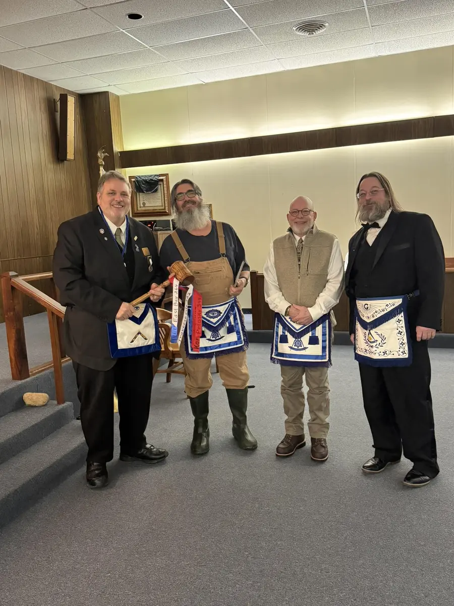 A Presentation Between Lodge Members — Traverse City Lodge No. 222 photo archive