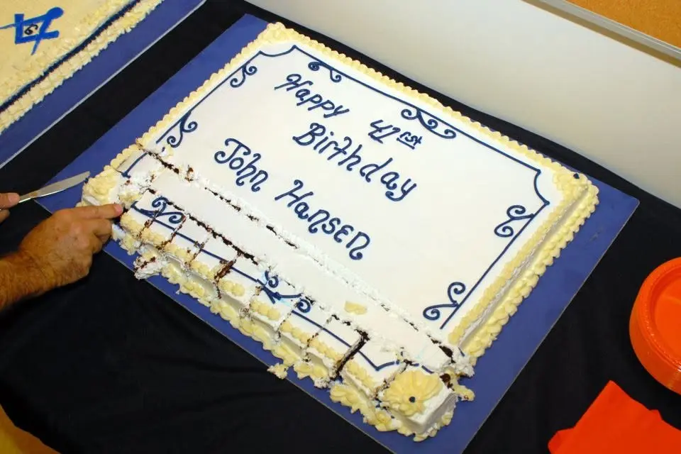 A Milestone Celebrated with Cake — Traverse City Lodge No. 222 photo archive