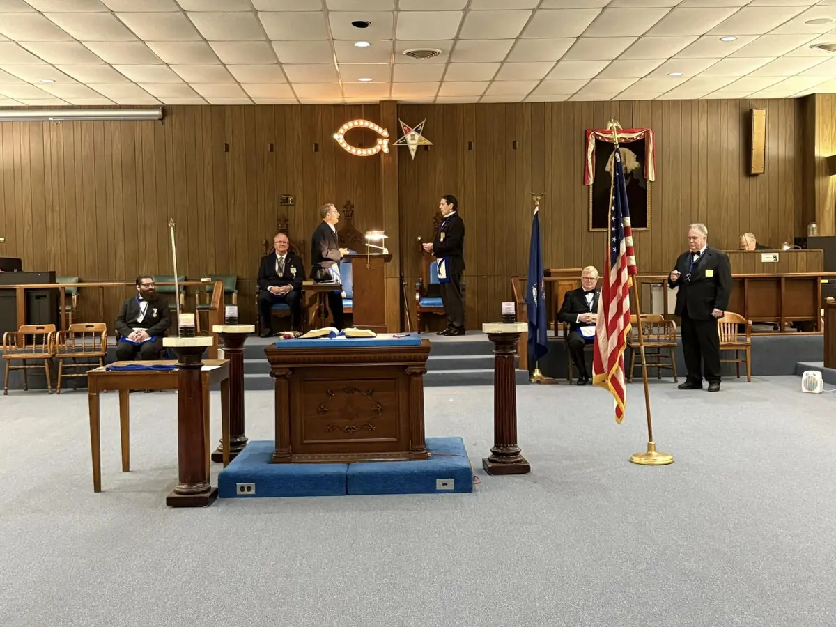 The Lodge Room Ready for Visitors — Traverse City Lodge No. 222 photo archive