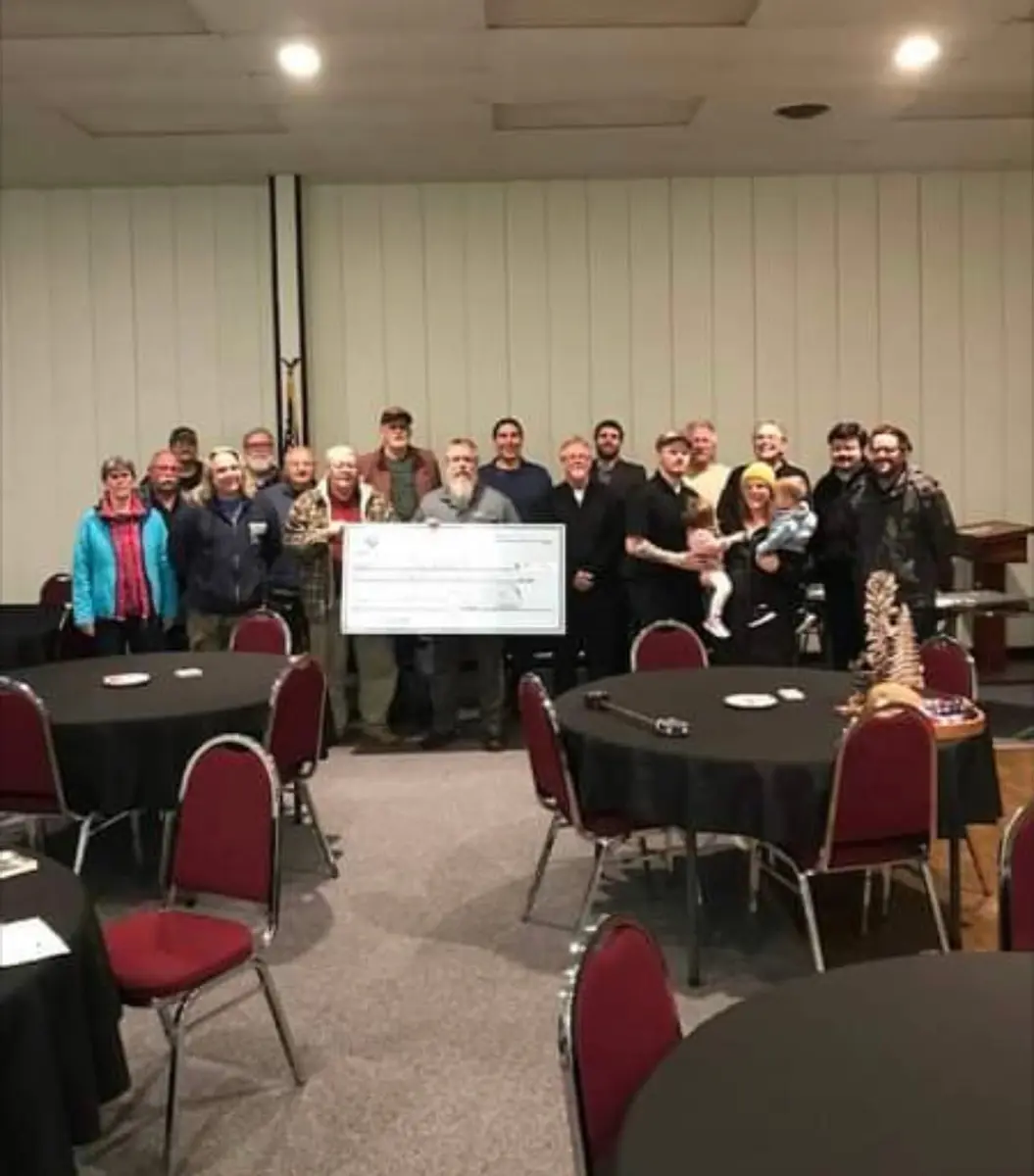 A Community Donation Presentation — Traverse City Lodge No. 222 photo archive