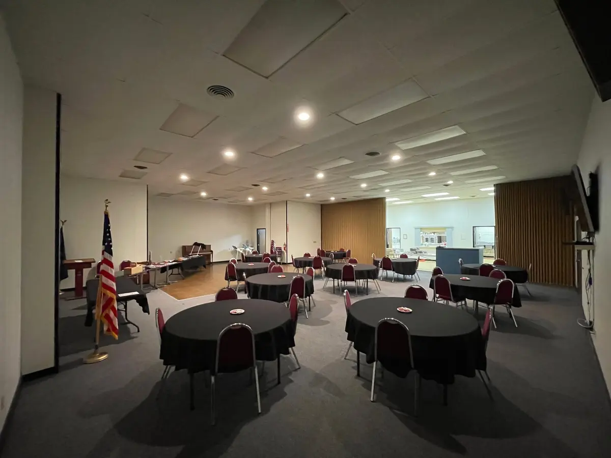 A Lodge Room Prepared for a Gathering — Traverse City Lodge No. 222 photo archive