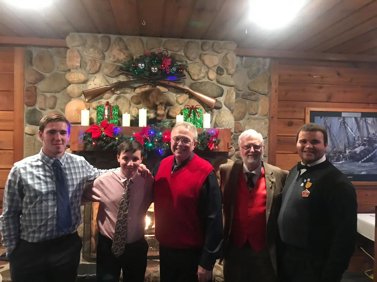 Friends Gather at a Holiday Event — Traverse City Lodge No. 222 photo archive