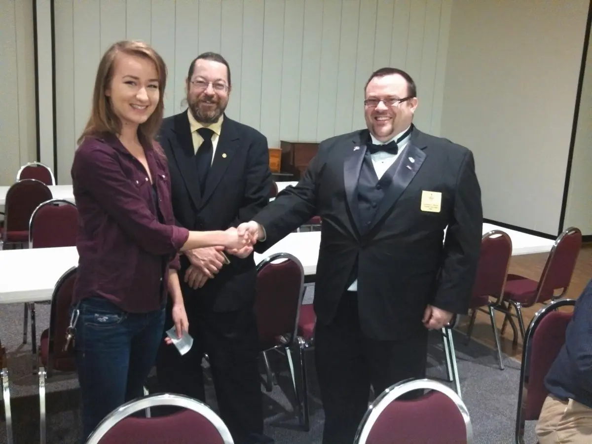 Honoring a Guest at the Lodge — Traverse City Lodge No. 222 photo archive