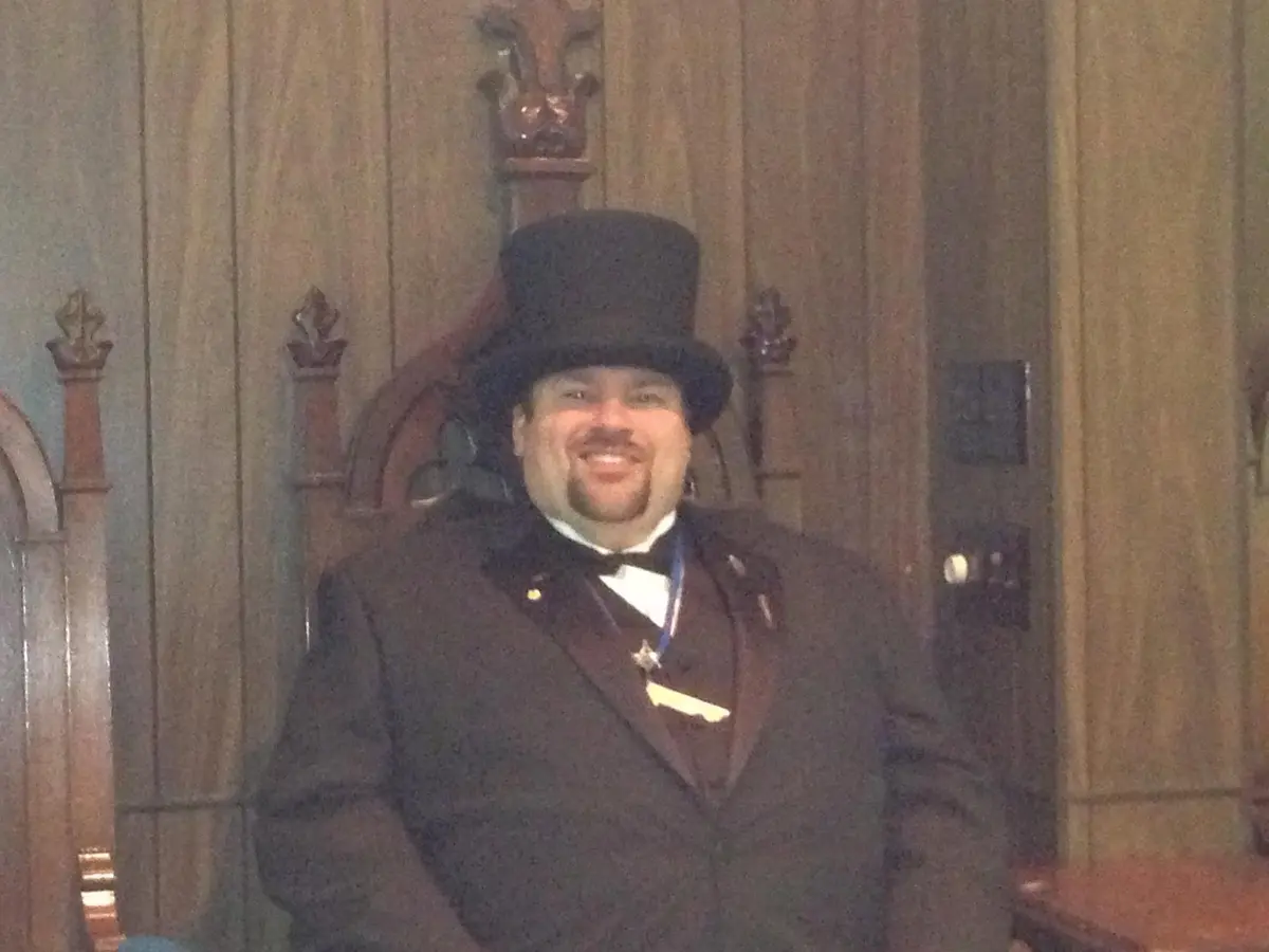 A Member in Ceremonial Dress — Traverse City Lodge No. 222 photo archive