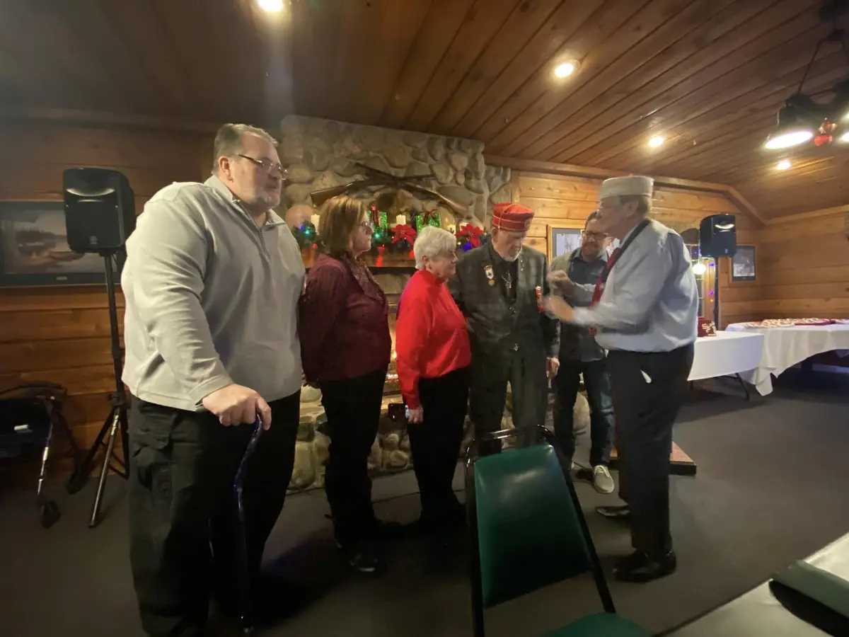 Conversations at a Winter Celebration — Traverse City Lodge No. 222 photo archive