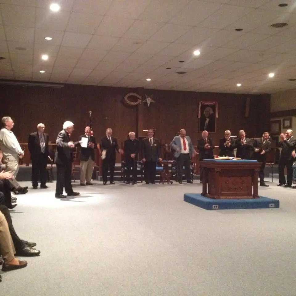 Brethren Gather in the Lodge Room — Traverse City Lodge No. 222 photo archive