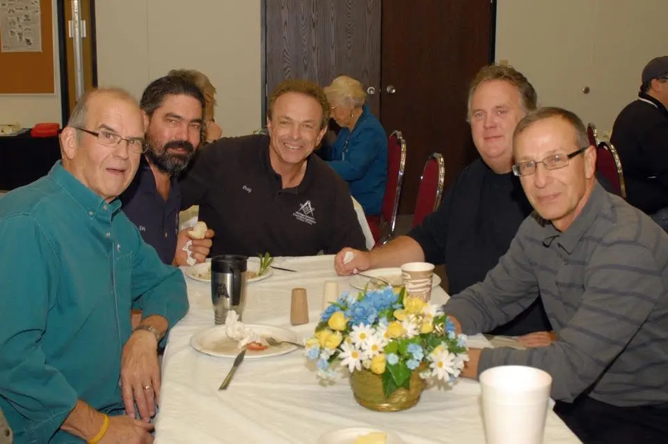 Conversation Around the Table — Traverse City Lodge No. 222 photo archive