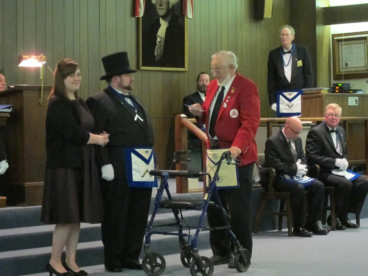 A Memorable Presentation in the Lodge — Traverse City Lodge No. 222 photo archive