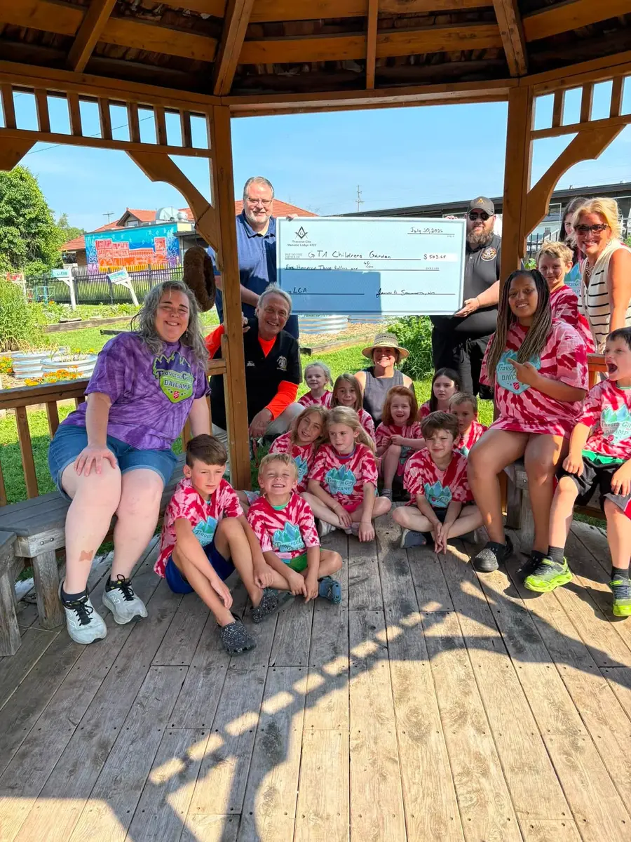 Young Neighbors Gather at the Pavilion — Traverse City Lodge No. 222 photo archive