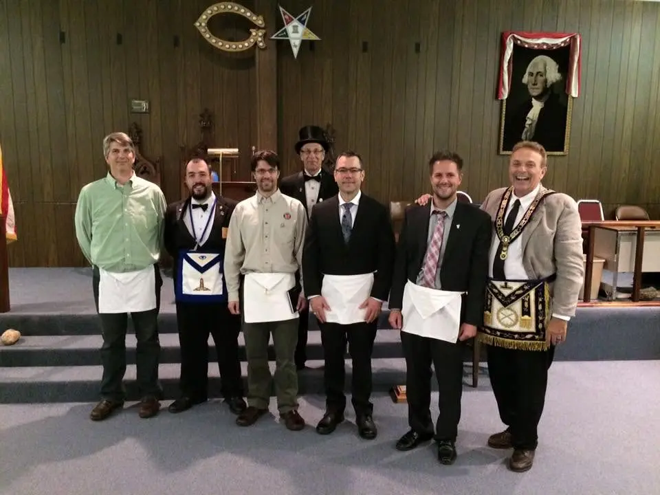 Brothers and Guests in the Lodge Room — Traverse City Lodge No. 222 photo archive