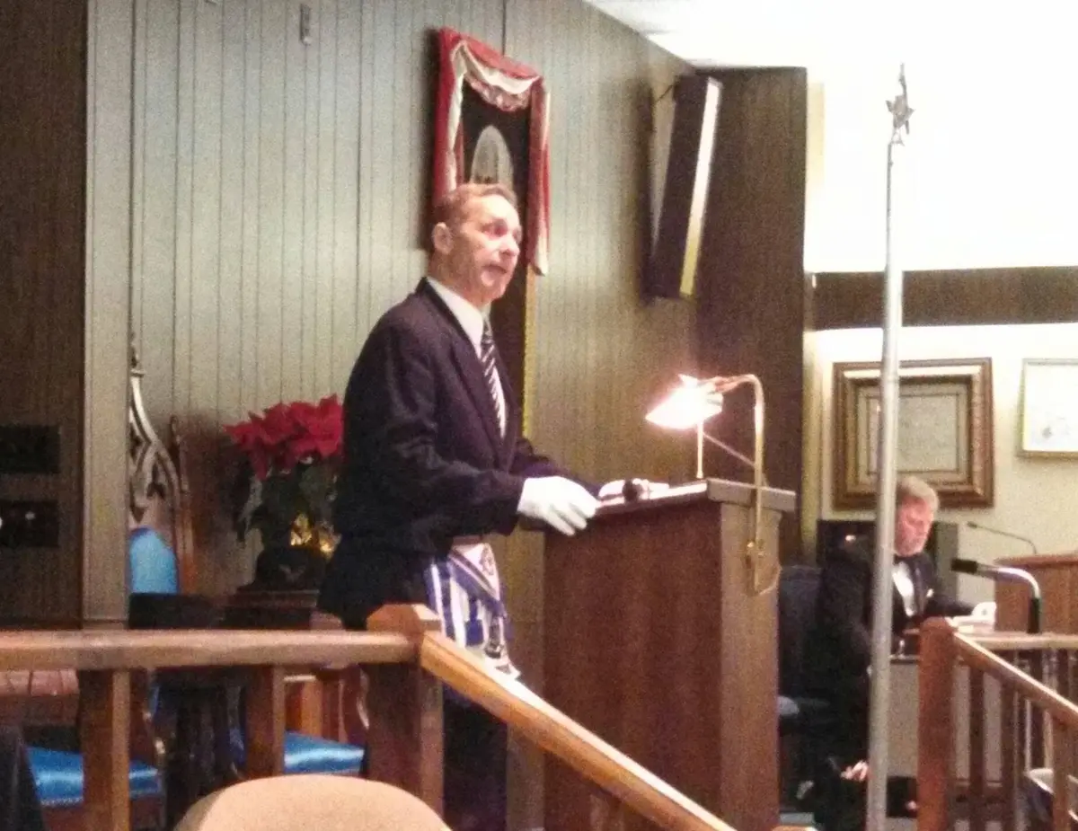 Speaking at a Lodge Gathering — Traverse City Lodge No. 222 photo archive